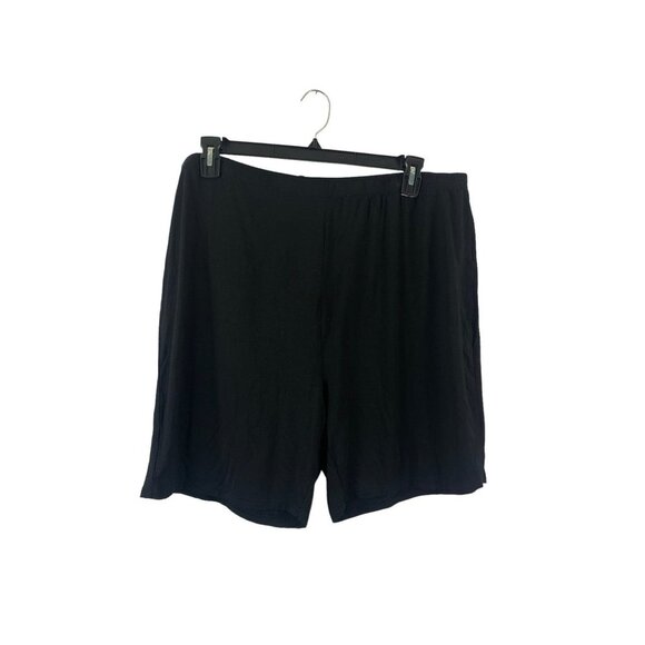 SHEIN Pants - Shein Curve Women's Black Comfy Shorts